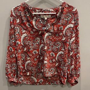 NWT boho chic LOFT blouse